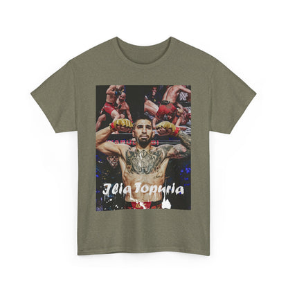 Ilia Topuria Tee - for Combat Sports Enthusiasts