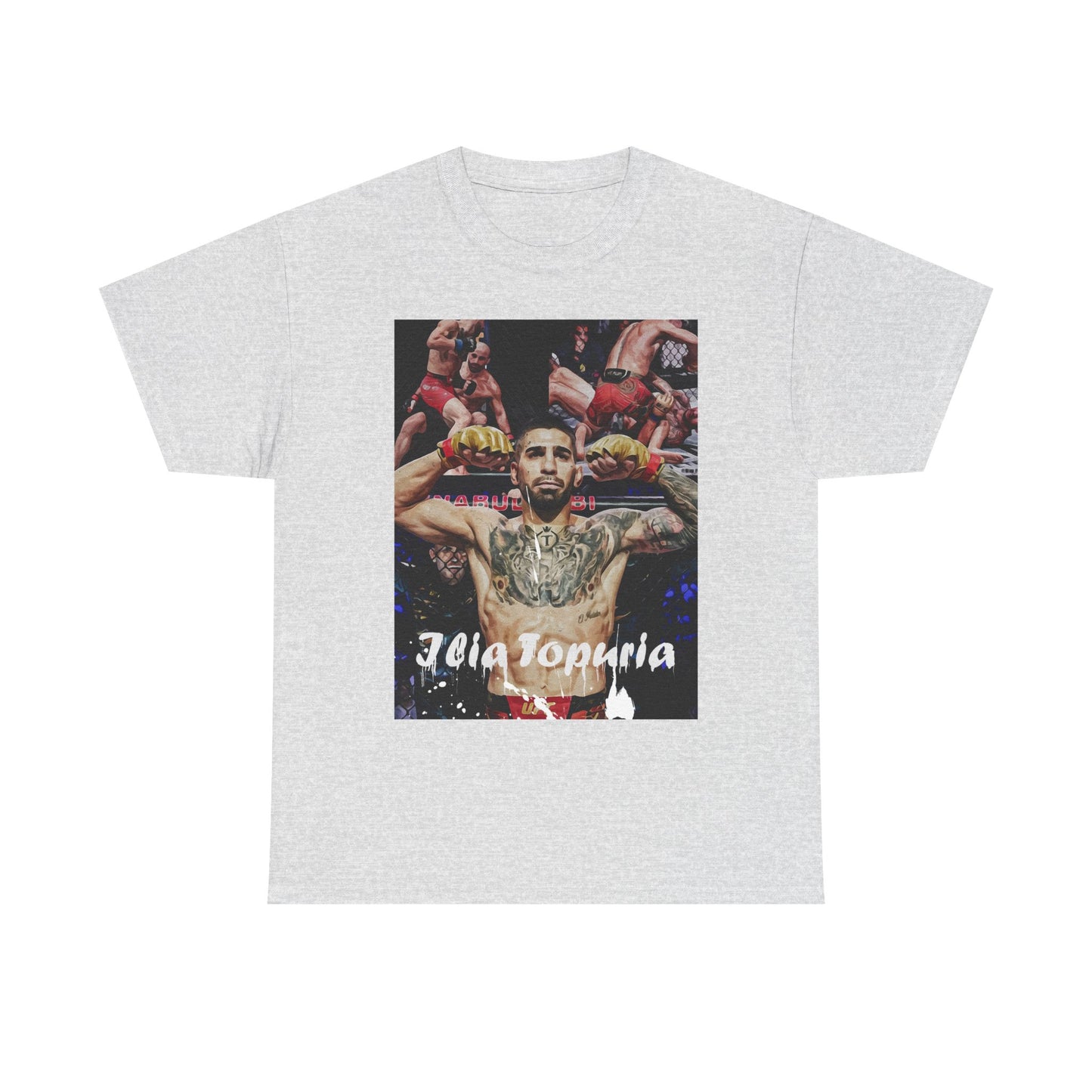 Ilia Topuria Tee - for Combat Sports Enthusiasts