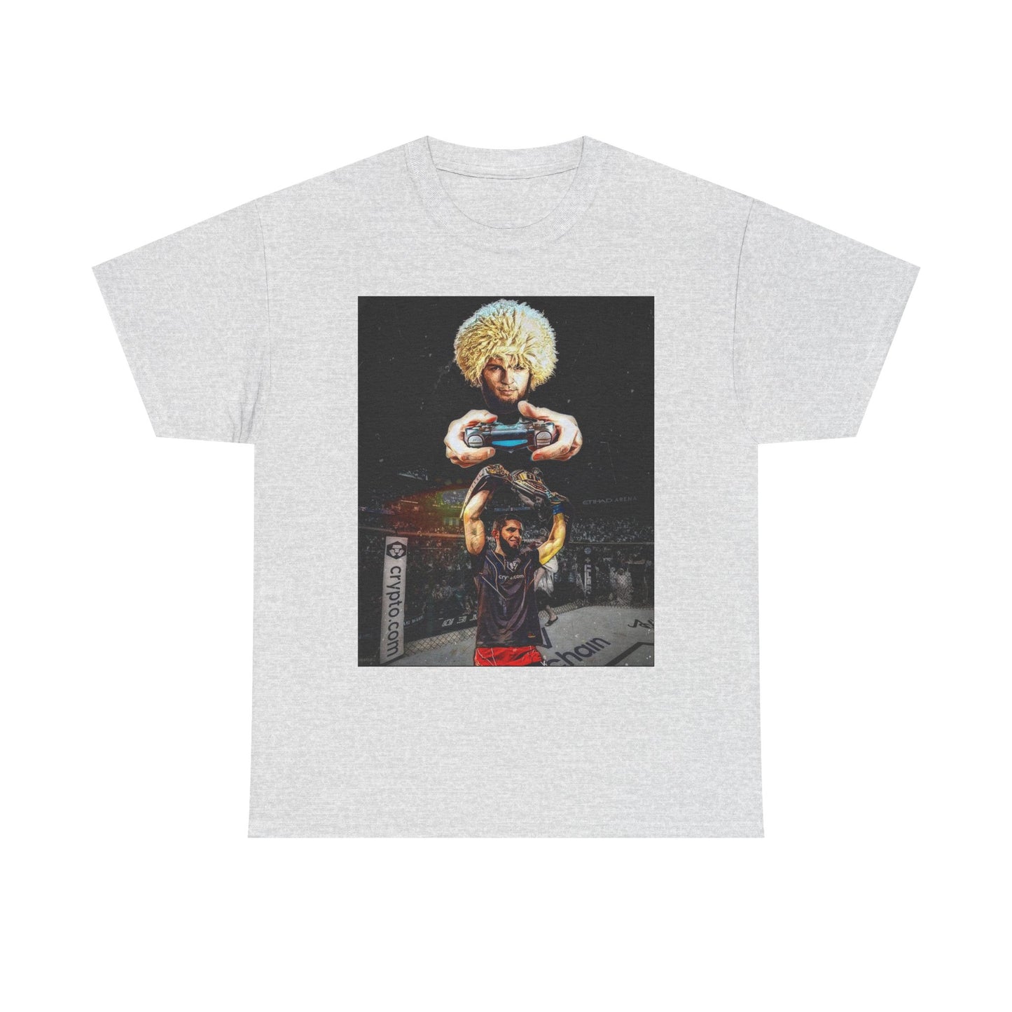 T-Shirt - Khabib Nurmagomedov on Game Mode with Islam Makhachev Graphic Tee