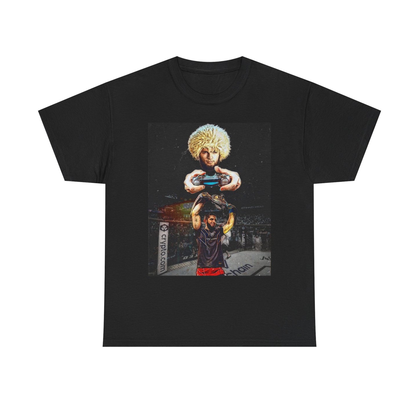 T-Shirt - Khabib Nurmagomedov on Game Mode with Islam Makhachev Graphic Tee
