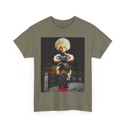 T-Shirt - Khabib Nurmagomedov on Game Mode with Islam Makhachev Graphic Tee