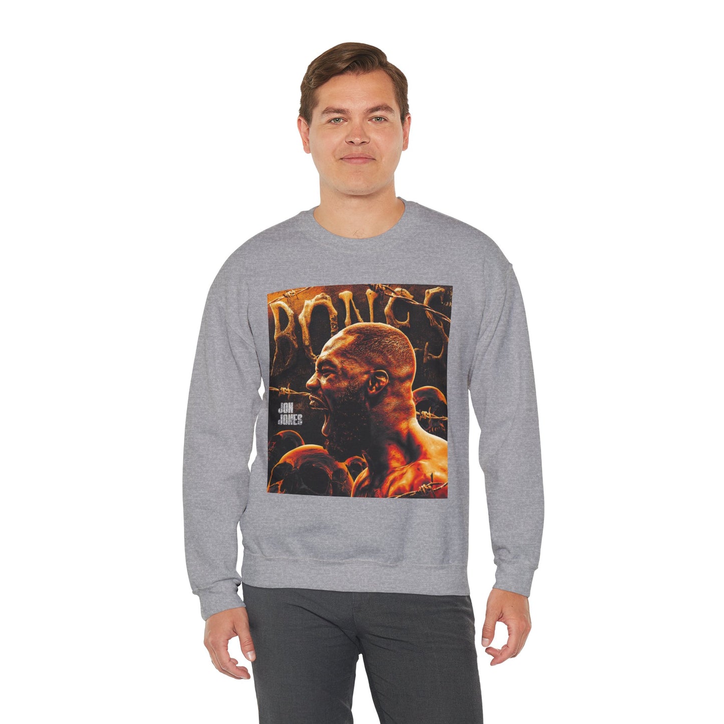 Jon Bones Jones Sweatshirt - 'Bones' Apparel for MMA Fans